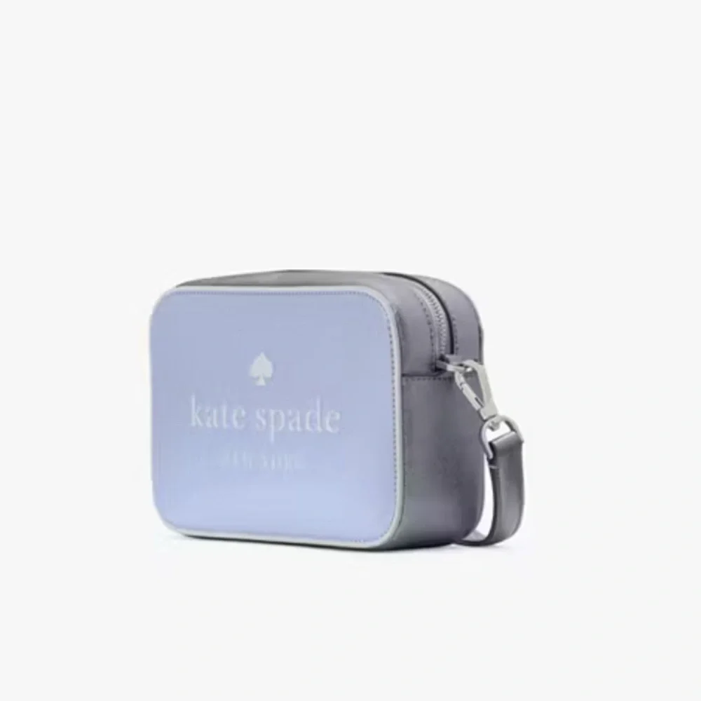 kate spade Oh Snap Mini Camera Bag Crossbody Lavender